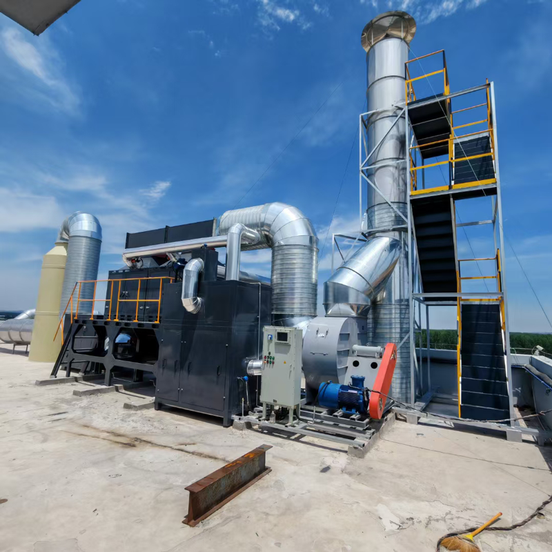 印刷厂催化燃烧废气处理设备